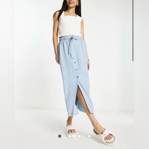 ASOS midi tie skirt